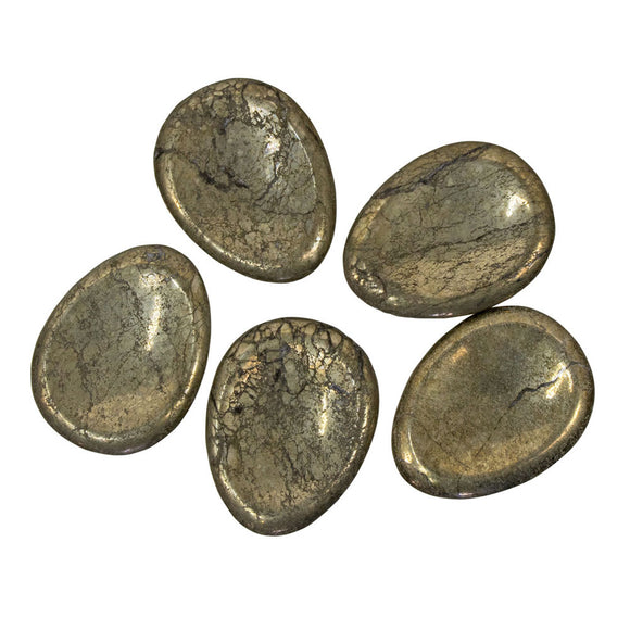 Wholesale Pyrite Worry Stone